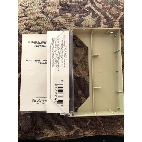 VTG Def Leppard Pyromania Cassette Tape Mercury 1983 In PDI Case EUC - Picture 2 of 4